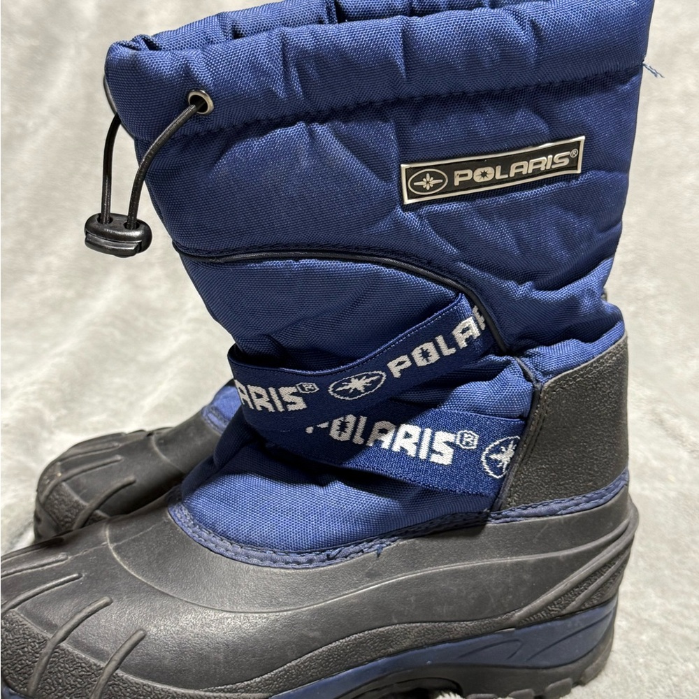 Polaris Blue and Black Winter Boots